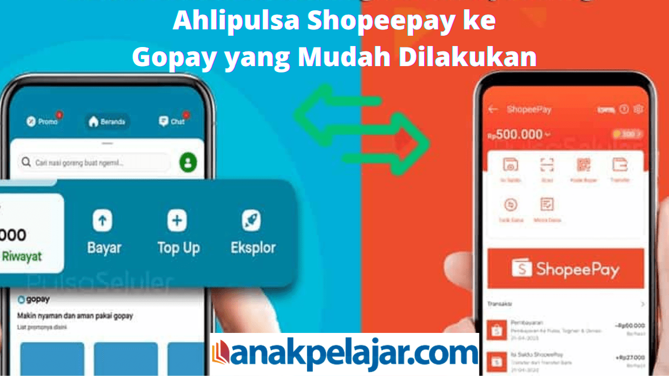 Ahlipulsa Shopeepay ke Gopay yang Mudah Dilakukan